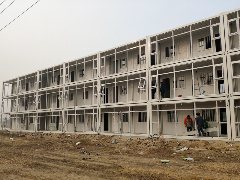 集成房屋在施工過程中降低了建筑設(shè)備應(yīng)用中的運輸成本